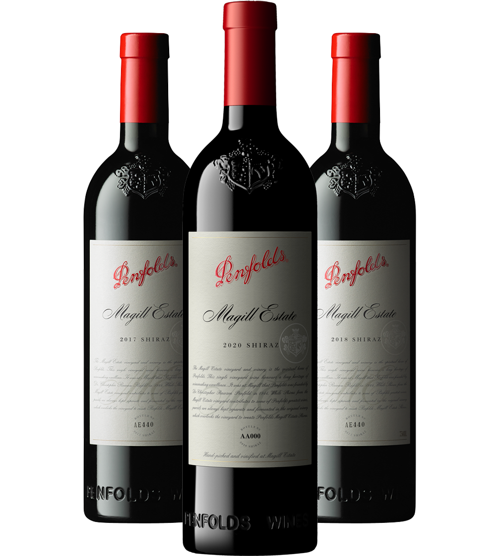 Magill Estate Shiraz Vertical Trio (Cork)